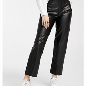 RARE Levis Ribcage Leather Pants